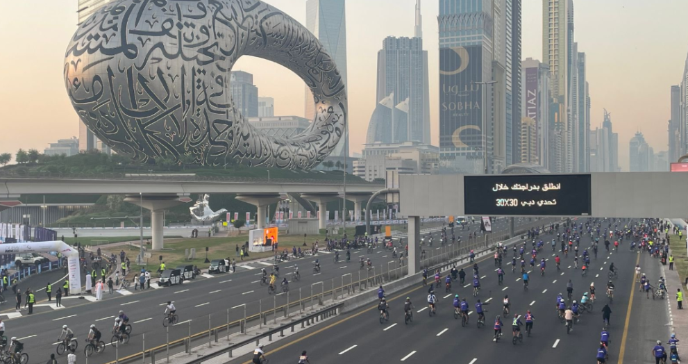 Dubai T100 Triathlon Traffic Impact
