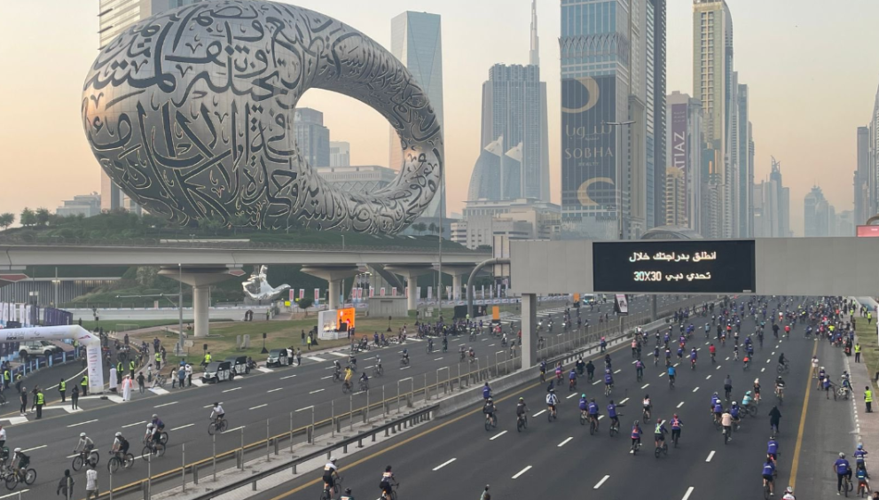 Dubai T100 Triathlon Traffic Impact